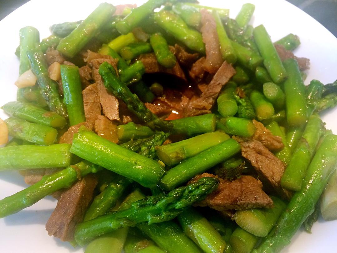 芦笋炒肉