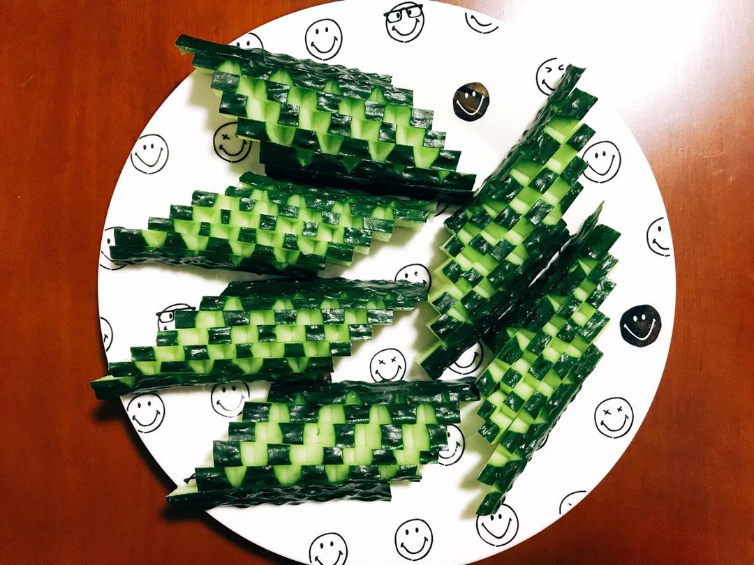 手机用户litttiger做的花刀黄瓜