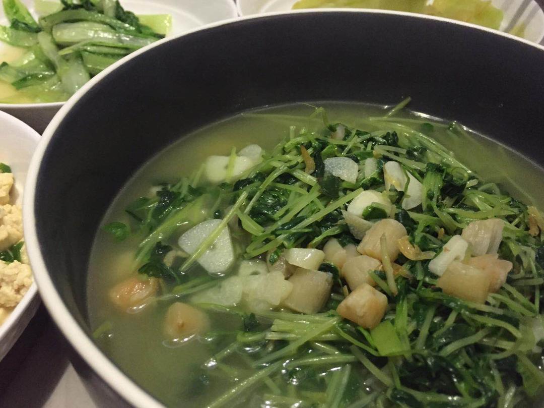 上汤豆苗（超级快手菜）