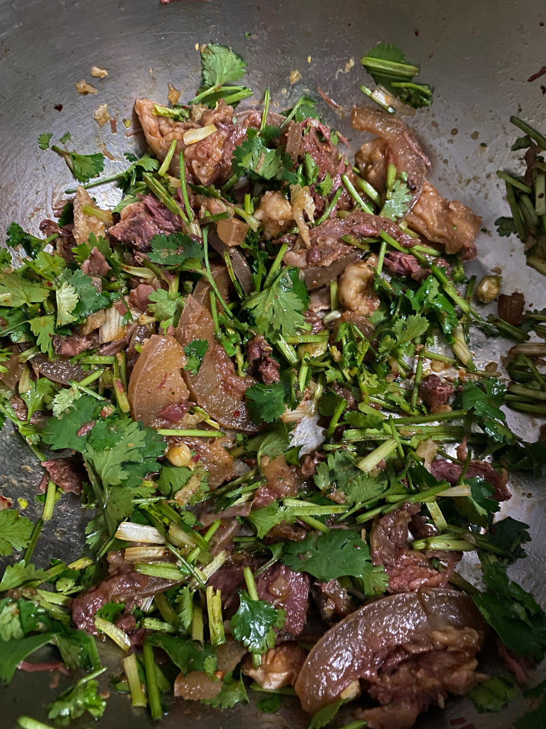 美味凉拌牛头肉