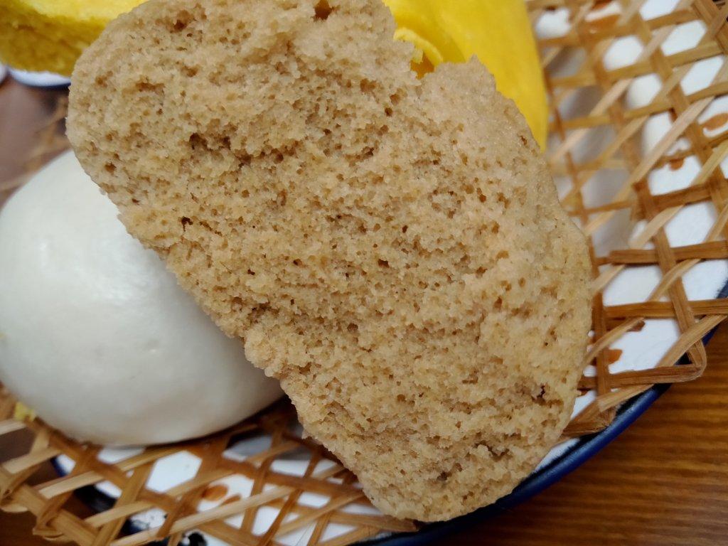 红糖玉米面馒头