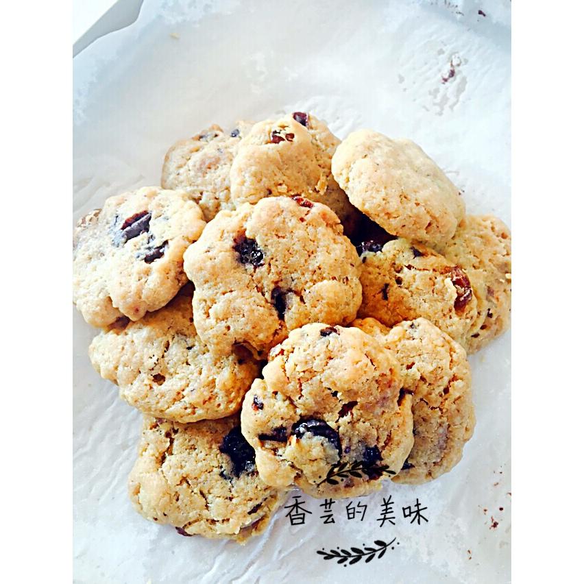 素食版葡萄巧克力软曲奇