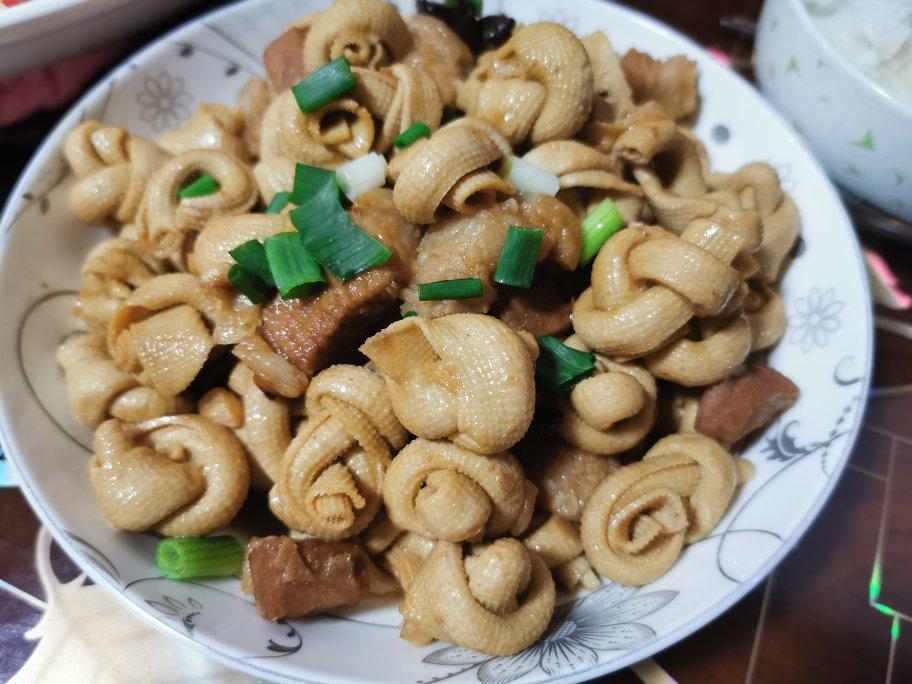 红烧肉千张结