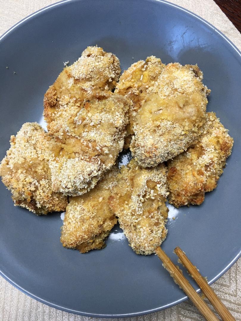 非油炸酥皮炸鸡翅