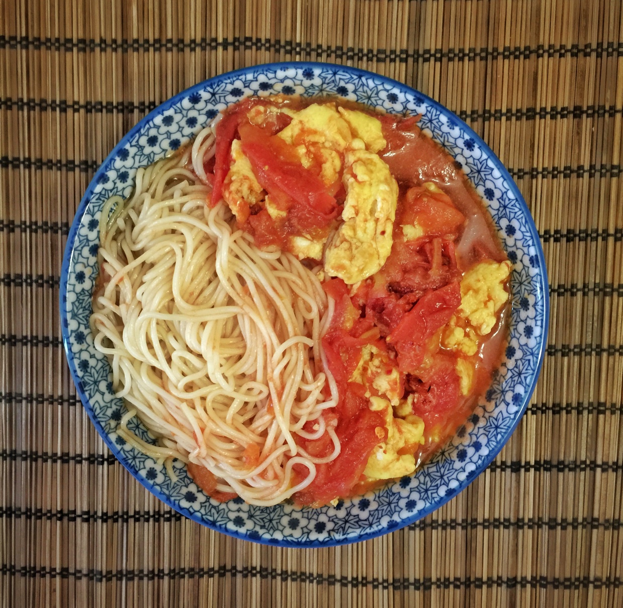 西红柿鸡蛋打卤面