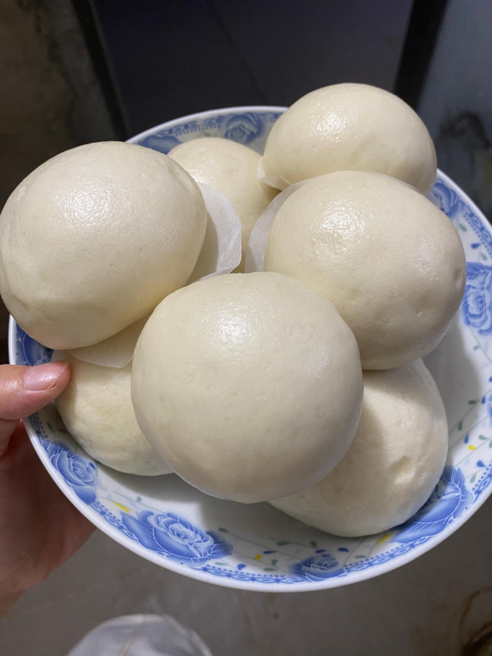 广式馒头（刀切，圆形。馒头。附视频。一次性发酵）