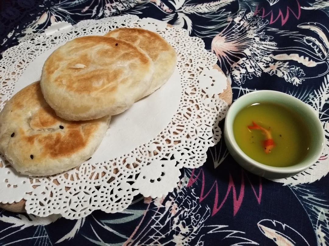 堂妈小厨——酥皮绿豆饼