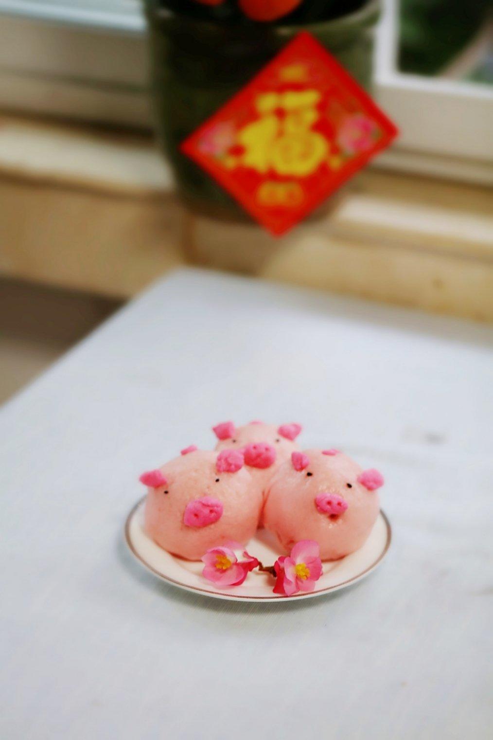 卡通馒头（粉红小猪）