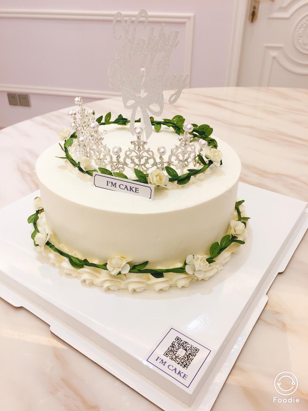 花环皇冠蛋糕的做法