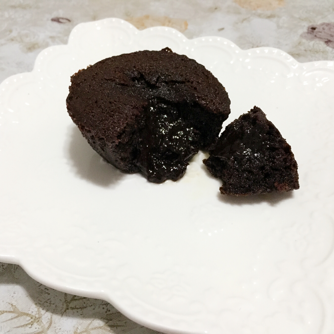 流心巧克力纸杯蛋糕（简单版）