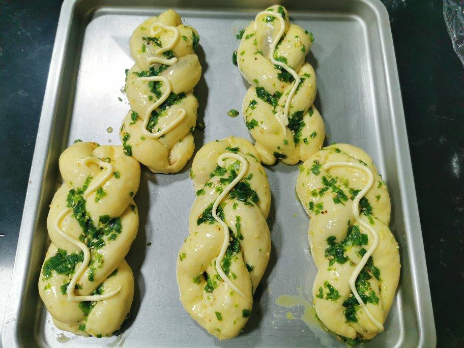 香葱肉松面包（烫种法）