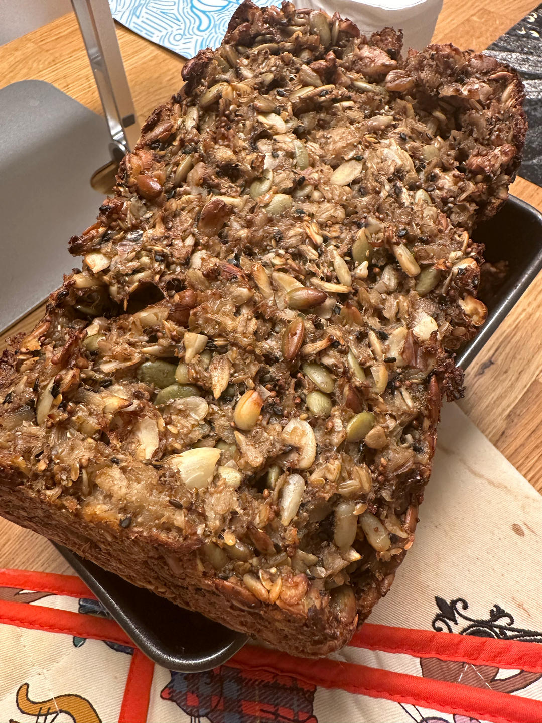 无面粉高纤能量面包丨健康·烘焙