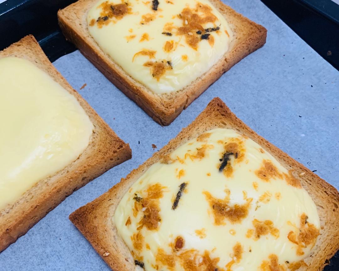 酸奶布丁烤吐司