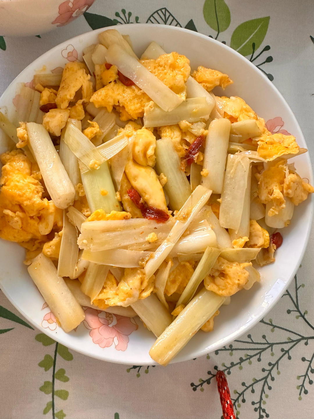 淮安蒲菜炒鸡蛋