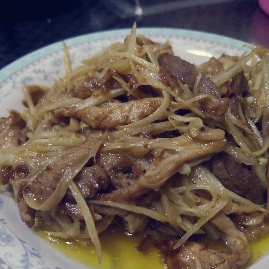 仔姜肉丝