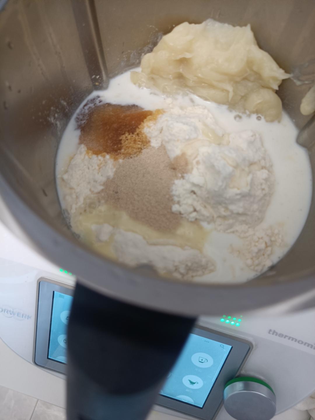 纯奶手撕吐司的做法 步骤1