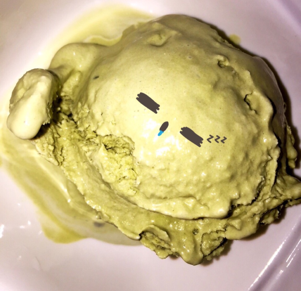 无需搅拌也无冰渣的抹茶冰淇淋