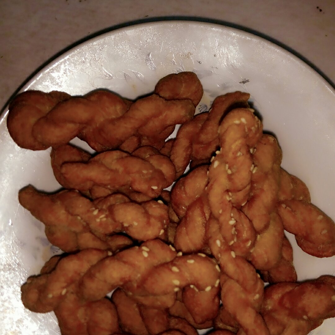 鸡蛋小麻花
