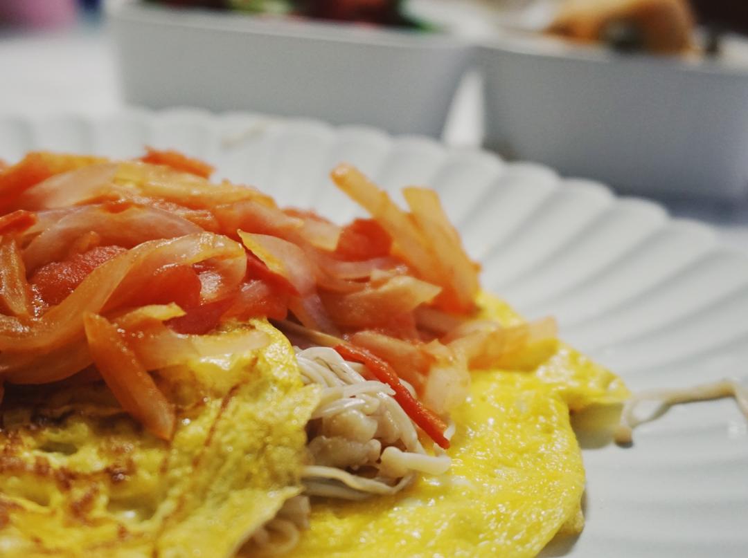 西式早餐Cheese Omelet!