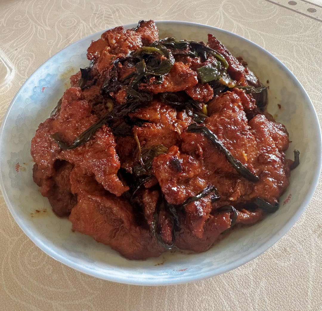 超级下饭的葱烧大排