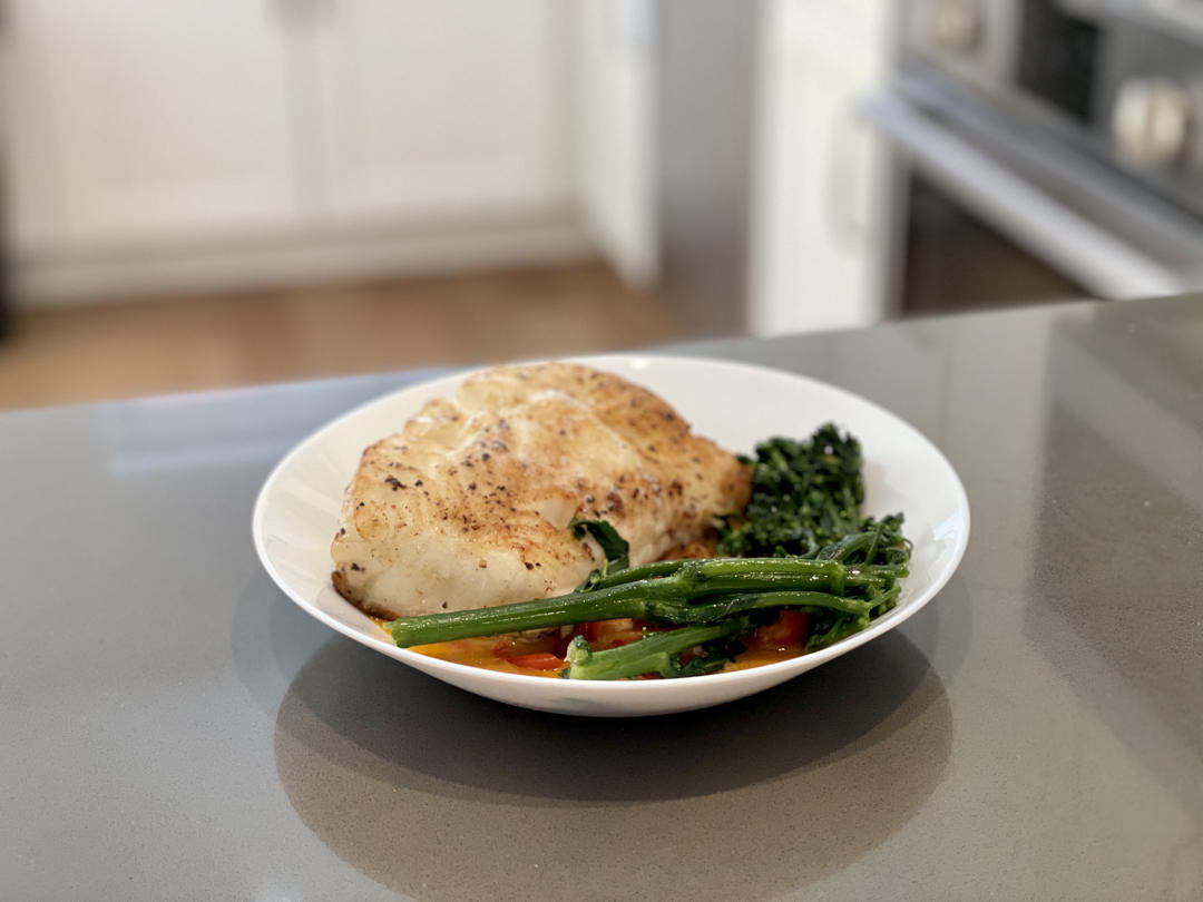 宴客绝对称赞｜香煎海鲈鱼 Sea Bass