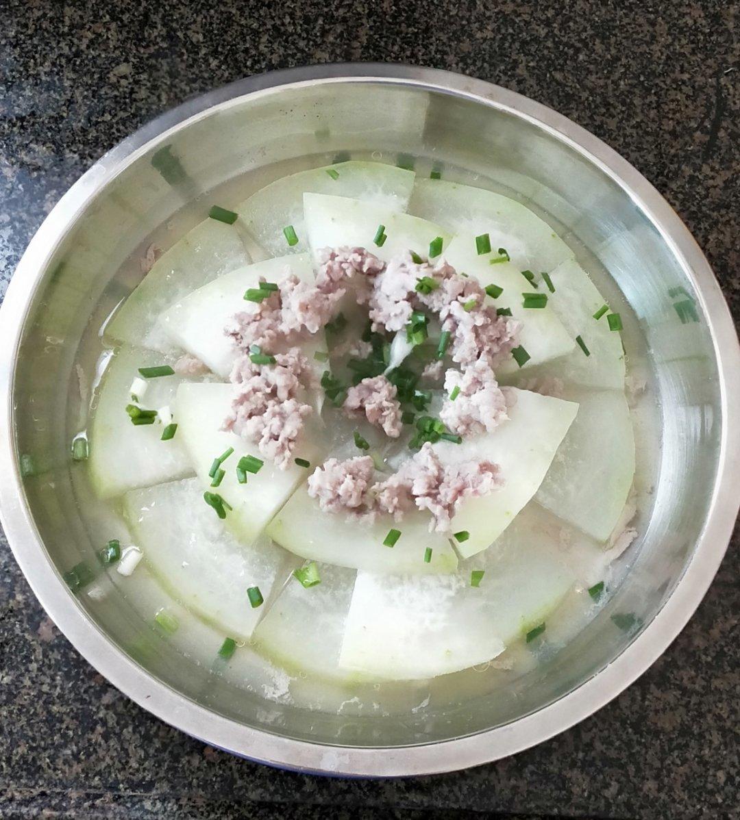 肉末蒸冬瓜