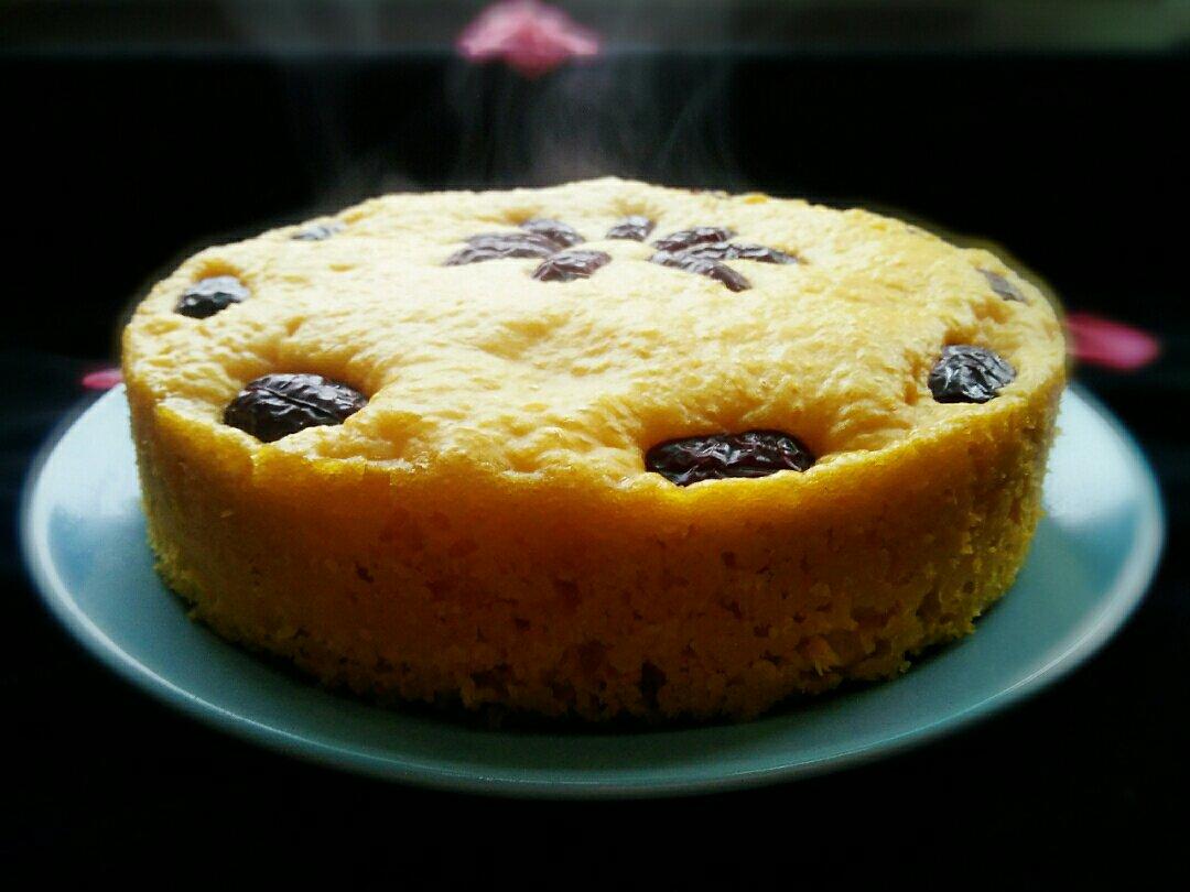 南瓜发糕 Steamed Pumpkin Cake