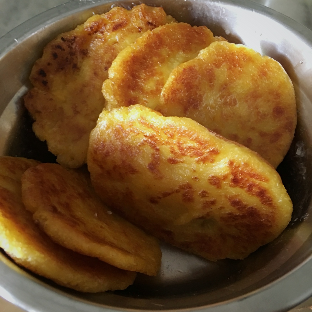糯米红薯饼