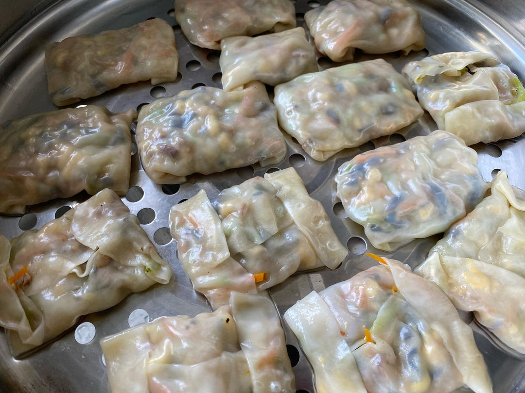 饺子皮美食（儿童早餐）