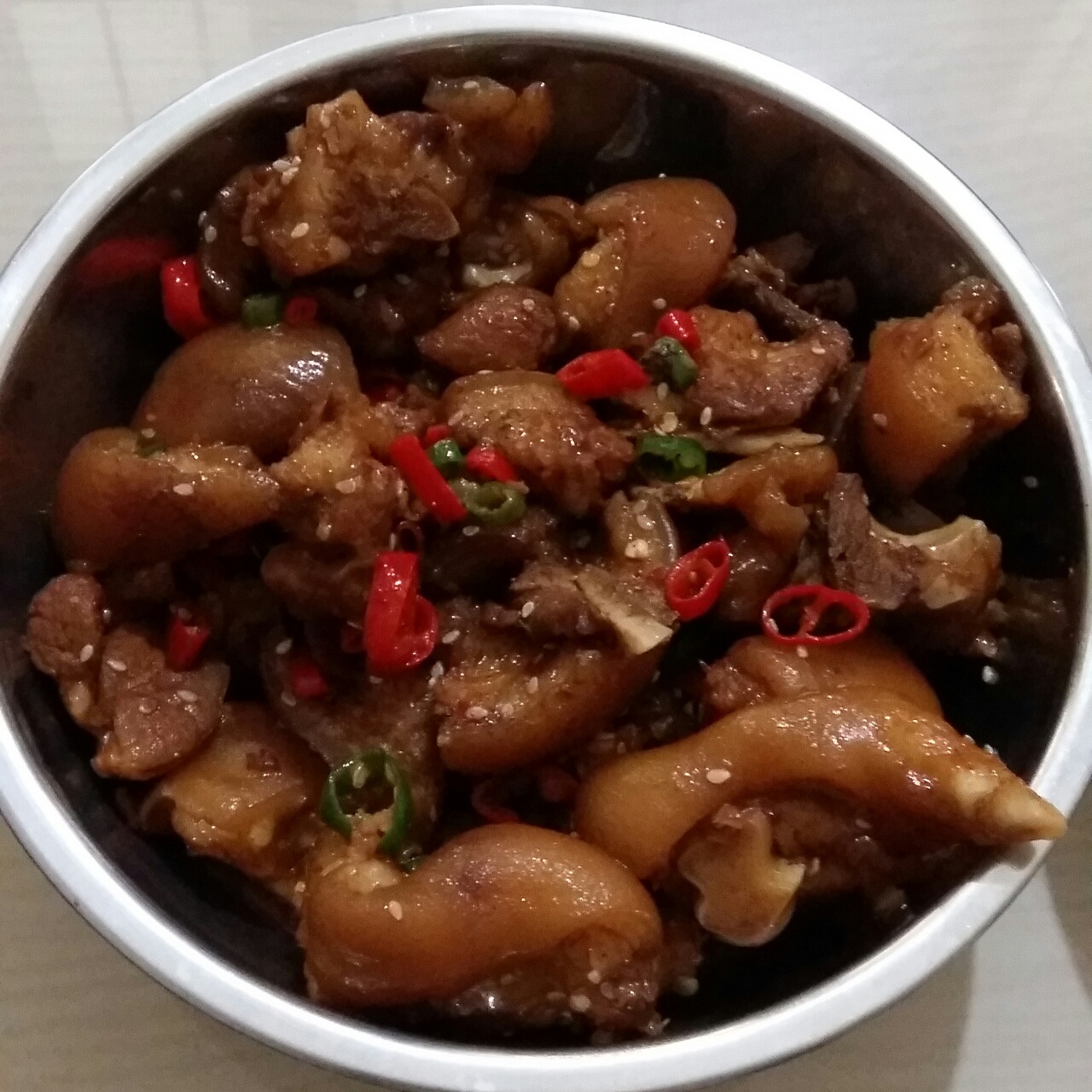 big猪做的啤酒猪脚