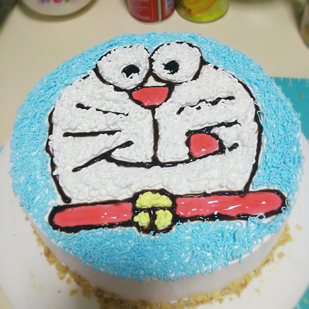 机器猫奶油蛋糕