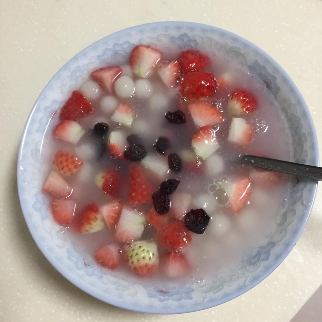 堂妈教你做水果小汤圆