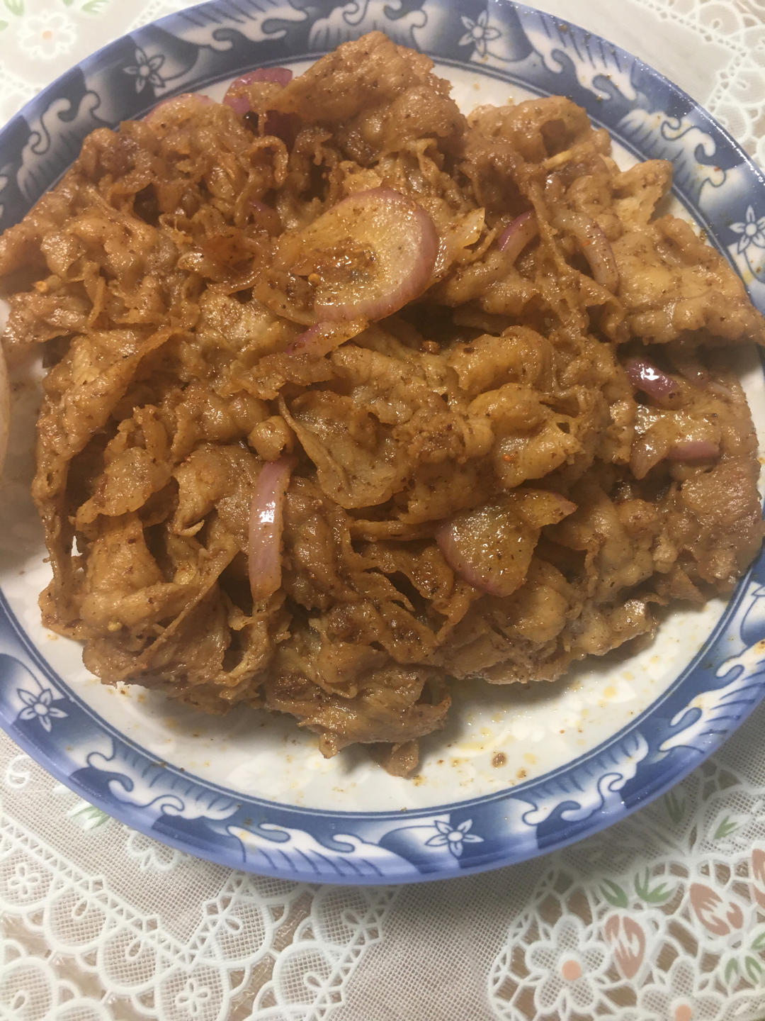 孜然牛肉卷