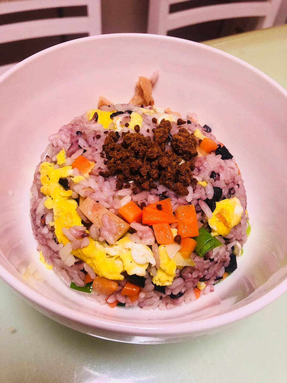 【冲击味蕾】中西结合,黑松露猪油炒饭