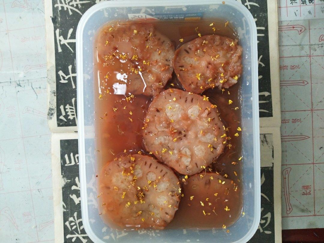 桂花糯米藕
