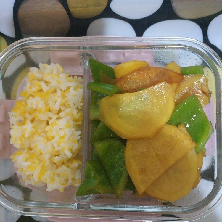 懒人版青椒土豆片