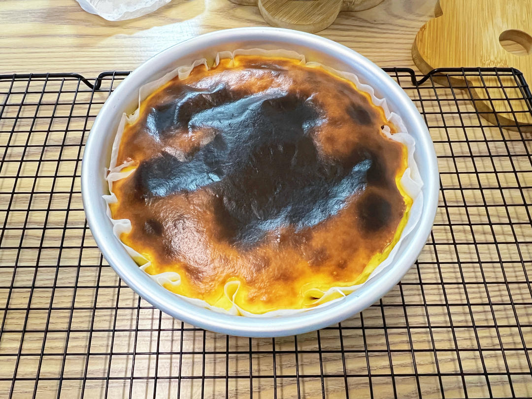 巨好吃的芋泥巴斯克蛋糕😍只需搅一搅就🉑