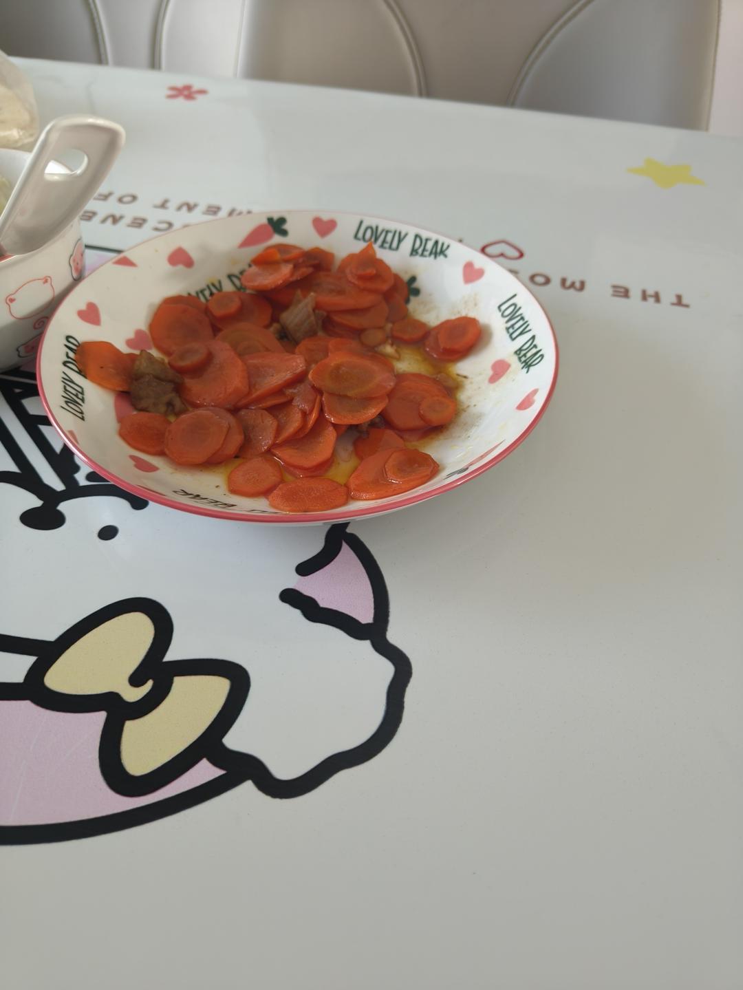 胡萝卜炒肉（家常版）