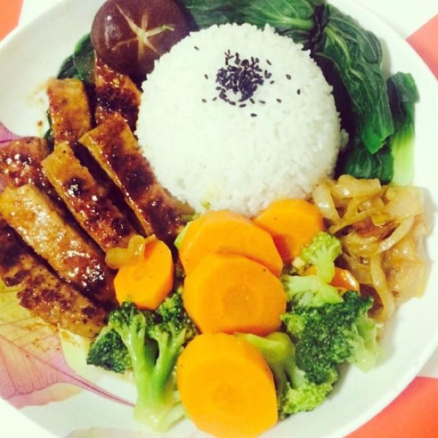 照烧猪排饭MiaMiaMia~的做法