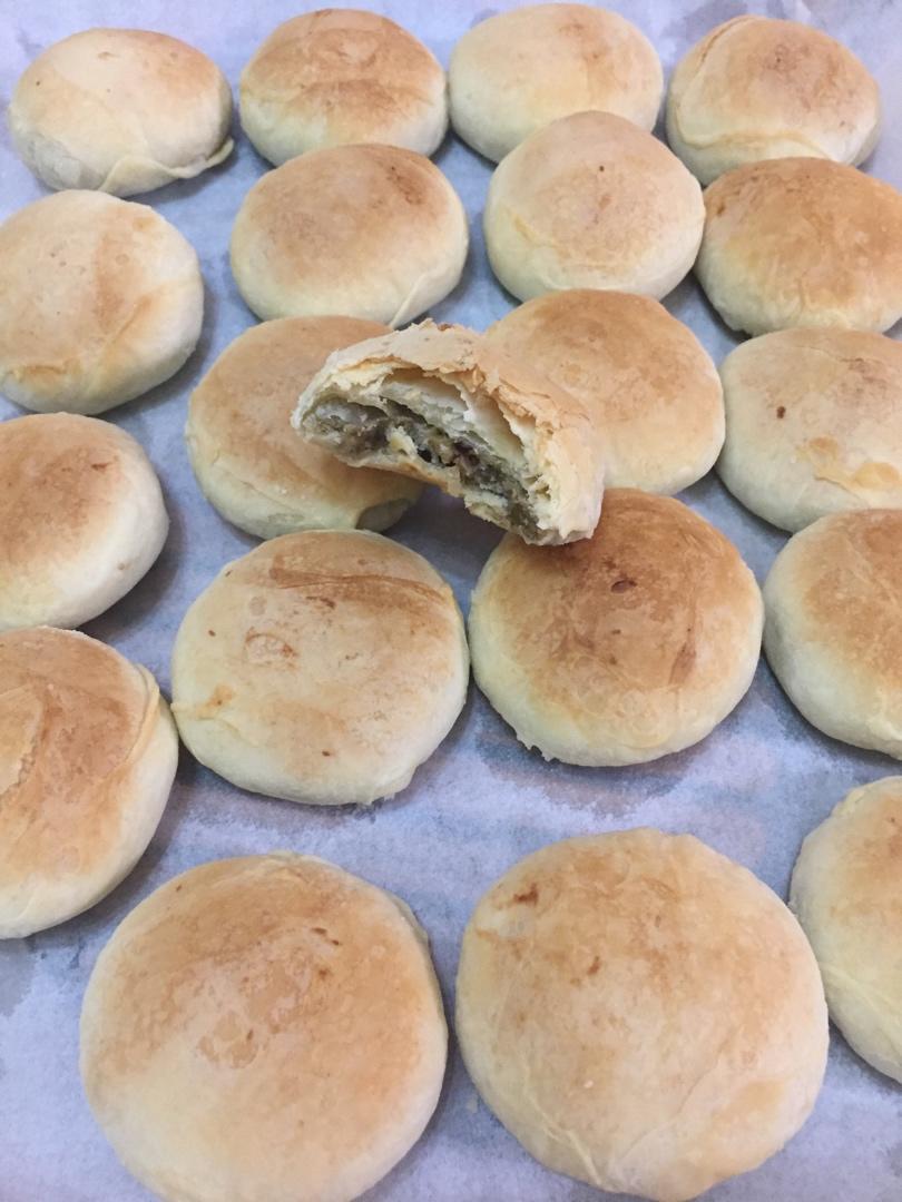 酥皮绿豆饼   酥得掉渣渣