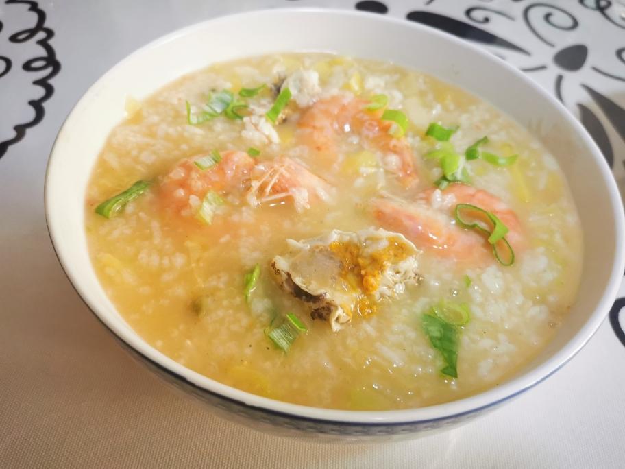 虾蟹粥