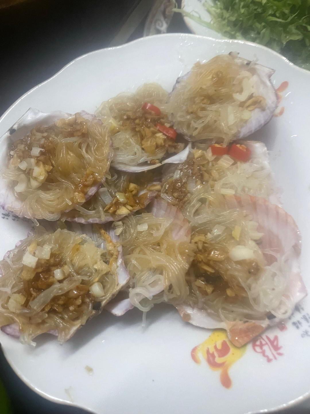 零失败的蒜蓉粉丝蒸扇贝