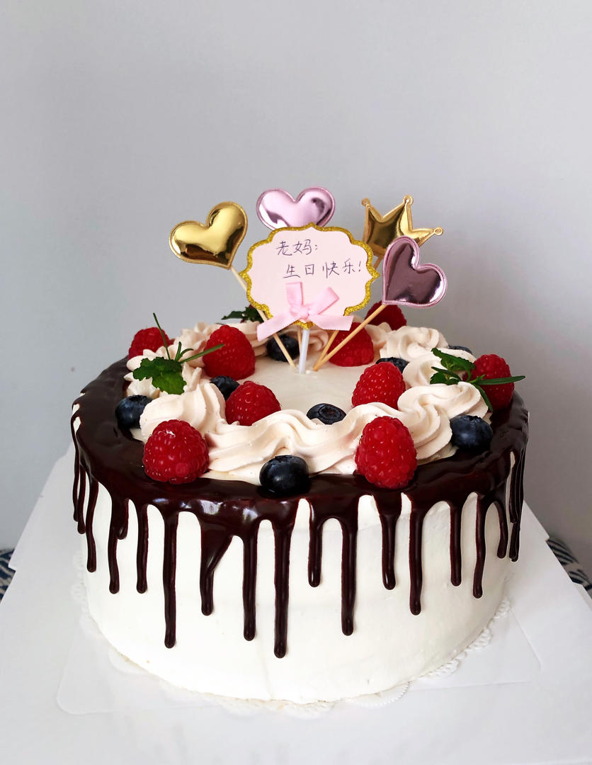 【Mr孟团队】巧克力淋面蛋糕（视频)