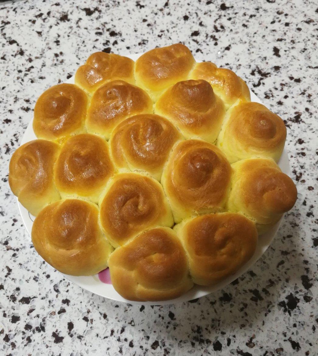 玫瑰花面包
