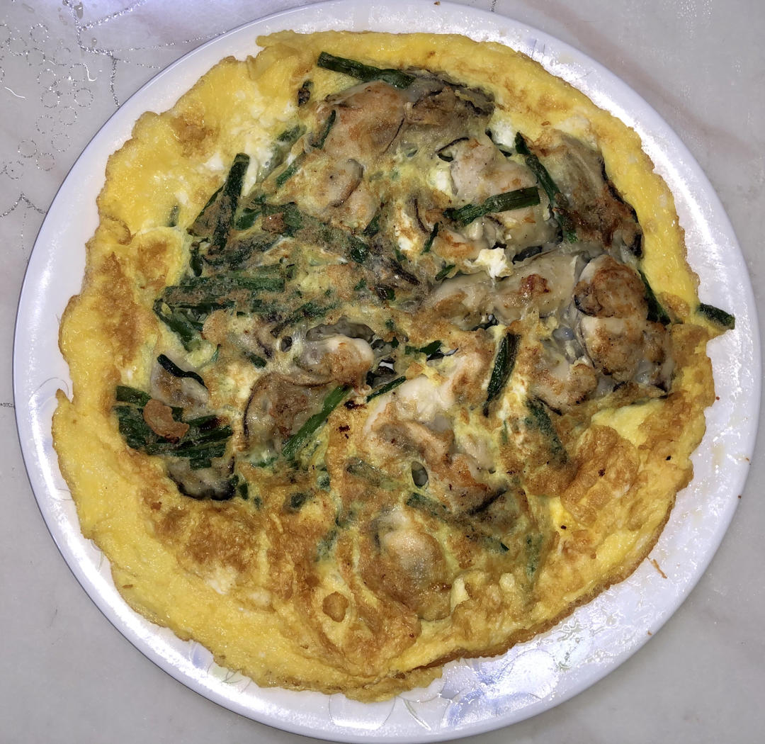 10分钟搞定美味蚝仔煎（生蚝）