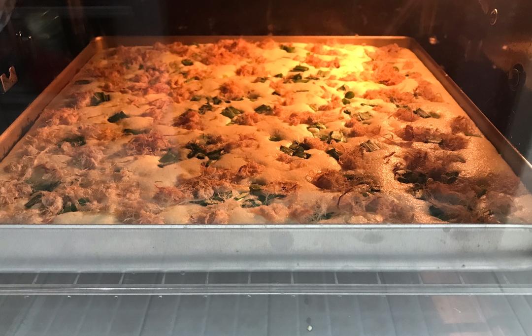 香葱肉松肥蛋糕卷～