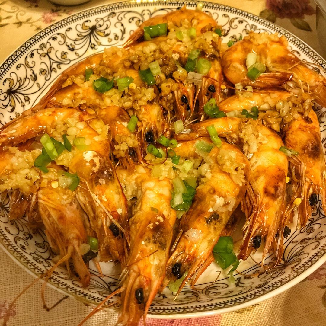 蒜蓉烤大虾
