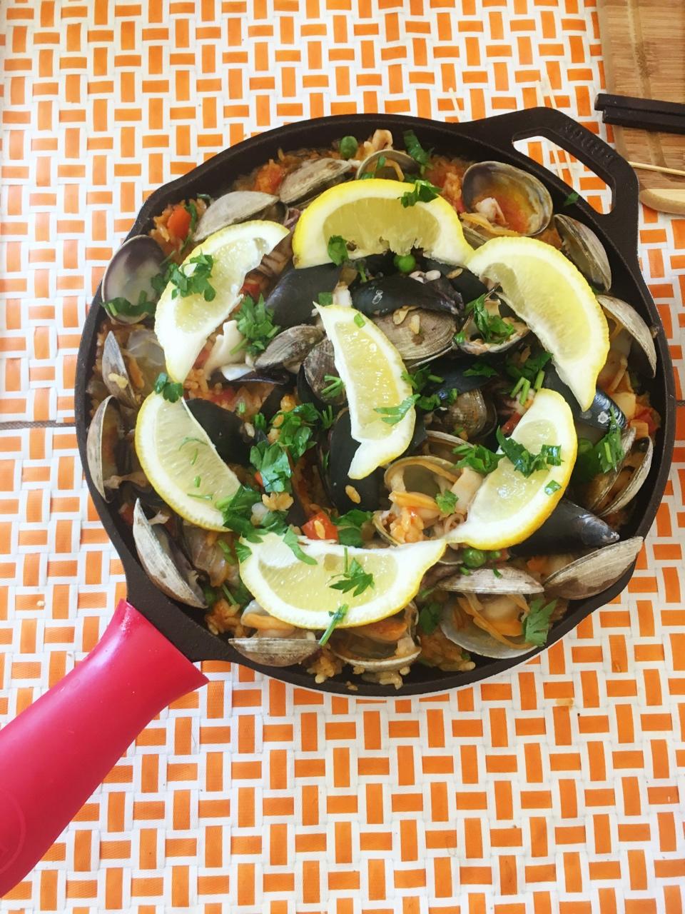 【曼食慢语】Seafood Paella 西班牙海鲜饭