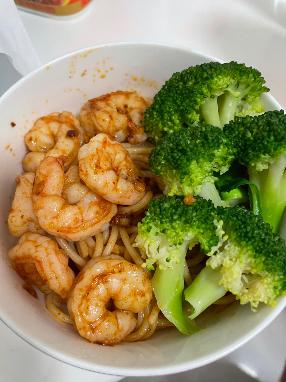 低脂又美味的虾仁意大利面