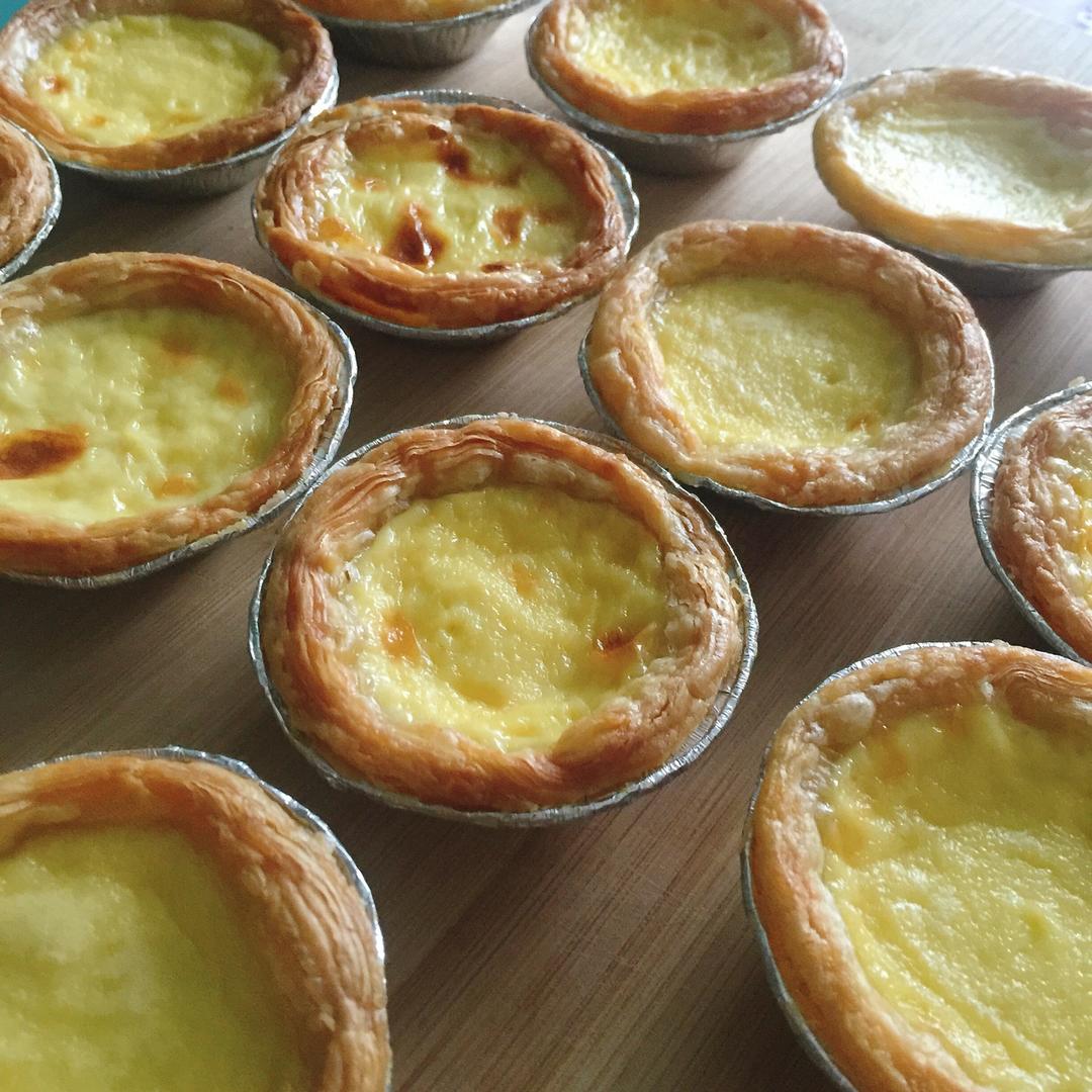 超完美味道超正的蛋挞配方，比KFC的还要嫩还要香~做过最好吃的蛋挞配方